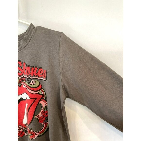 Bravado Sweatshirt Rolling Stones Long Sleeve Pullover Graphic Sz Women's Medium - Picture 3 of 10